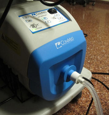 A picture containing floor, indoor, adapter

Description automatically generated